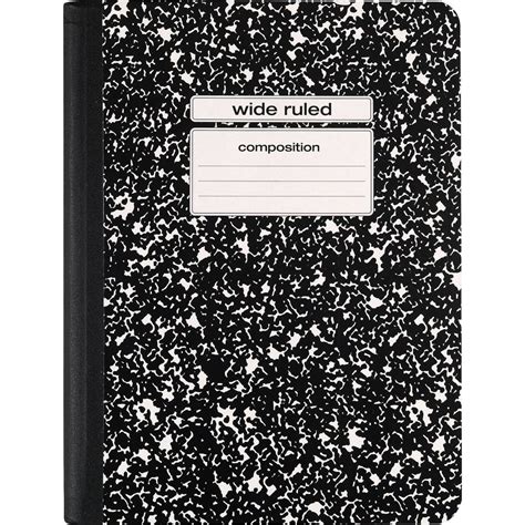 Composition Book. . Composition notebook wide ruled